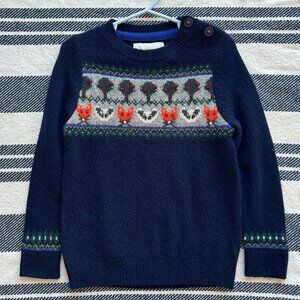 Mini Boden Roald Dahl Fantastic Mr. Fox Sweater, Size 3y-4y